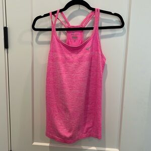 Nike Dri Fit Hot Pink Racerback Tank Top Size XS